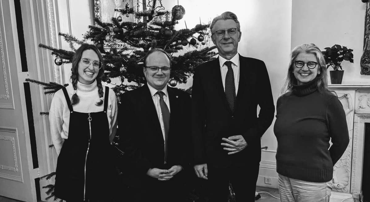 René Koglbauer briefed Austrian Ambassador on education policy and language